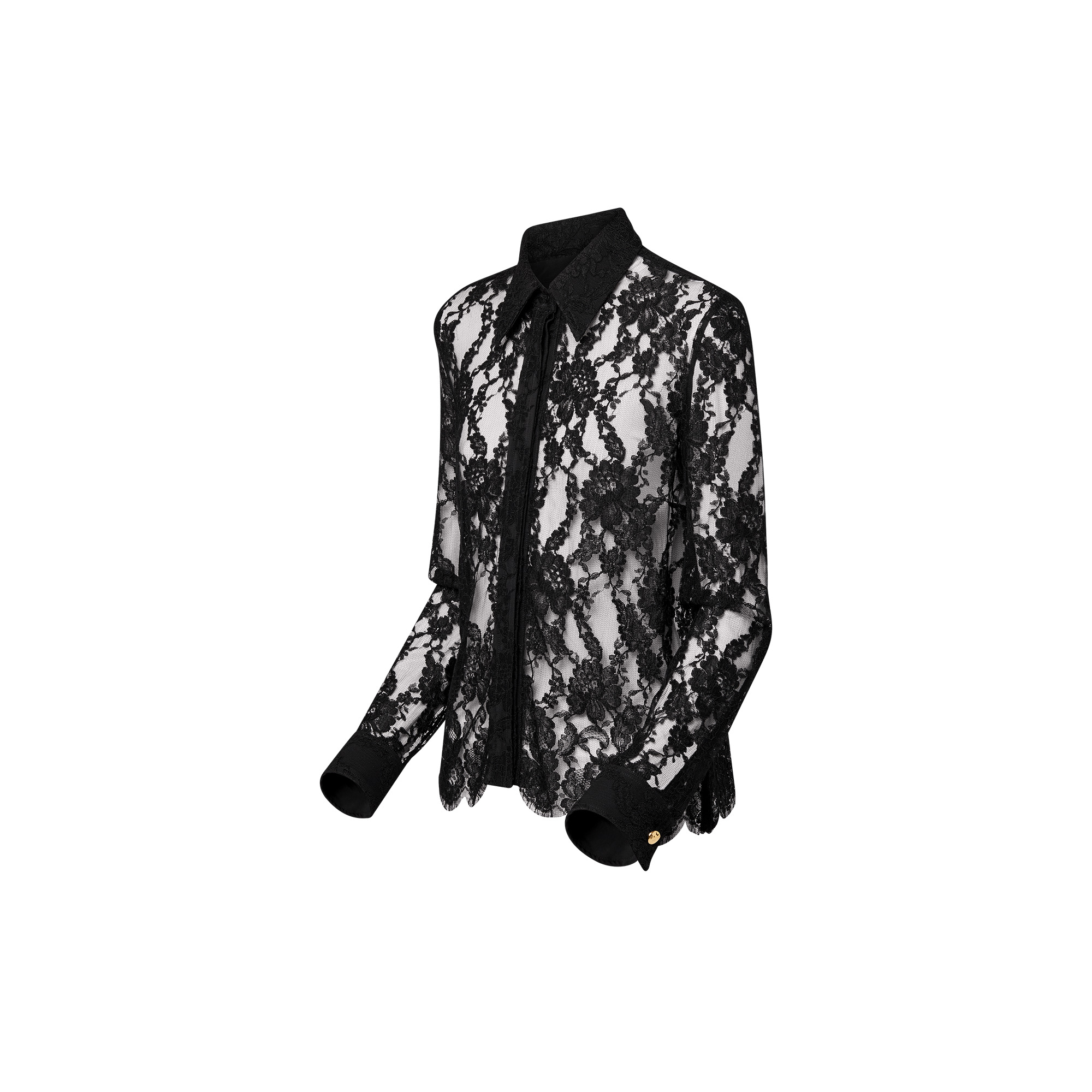 Floral Lace Shirt - 2