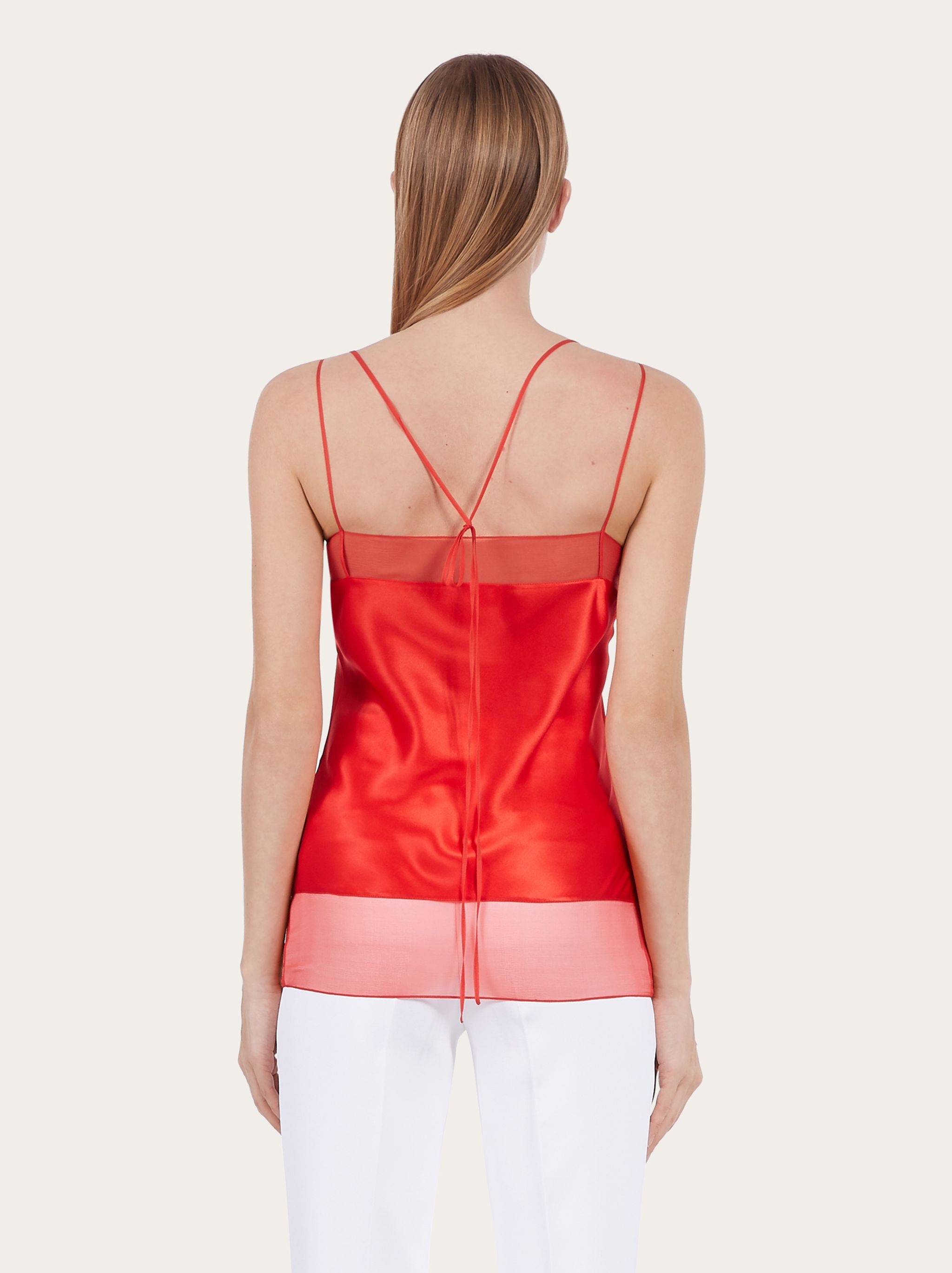 Viscose satin top - 3