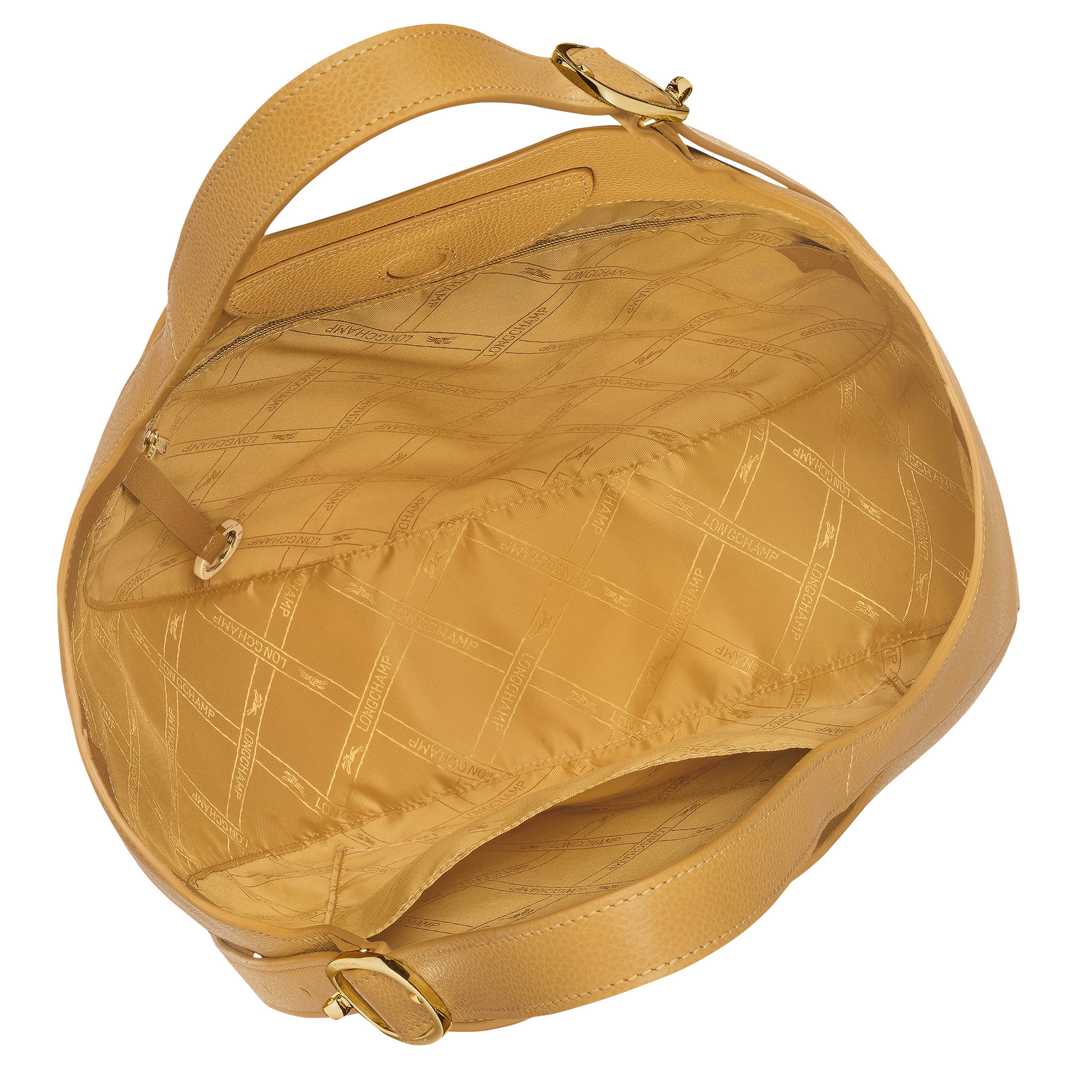 Le Foulonné XL Tote bag Nutmeg - Leather - 5