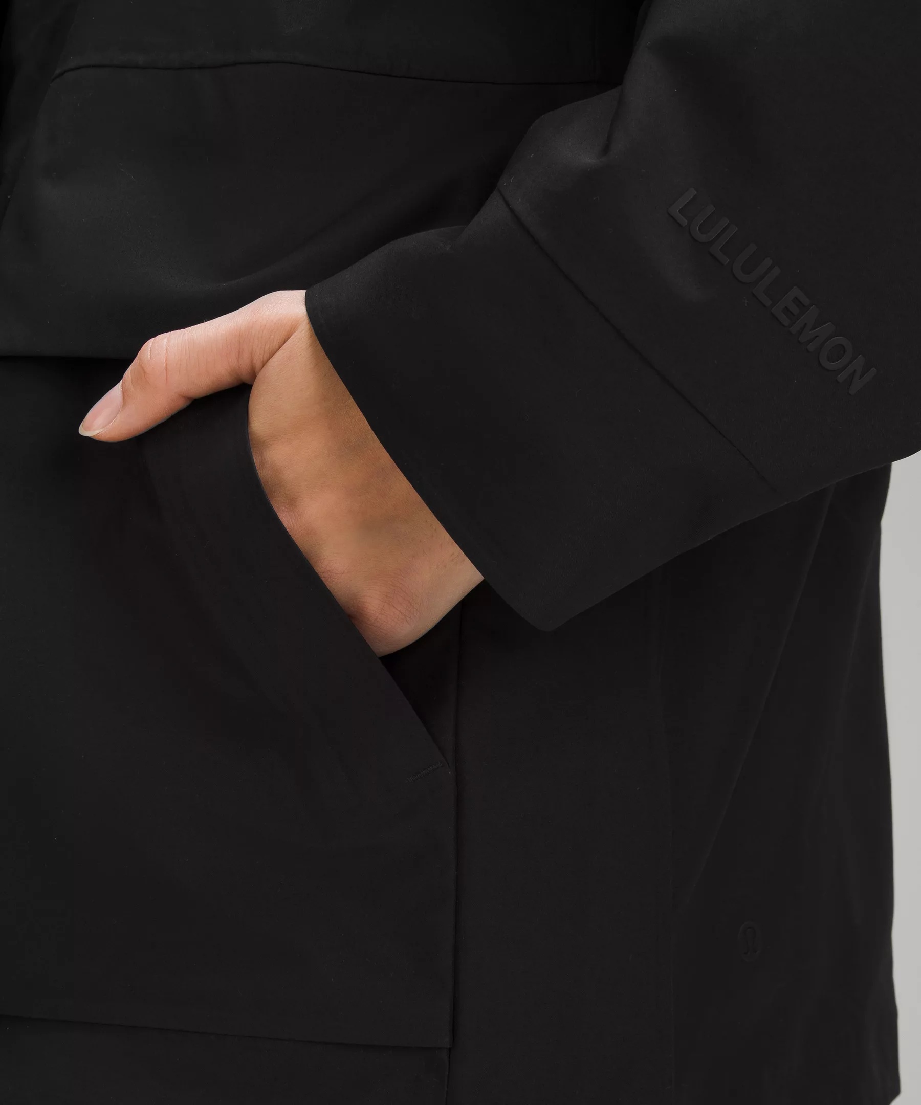 Oversized Hooded Rain Jacket - 5