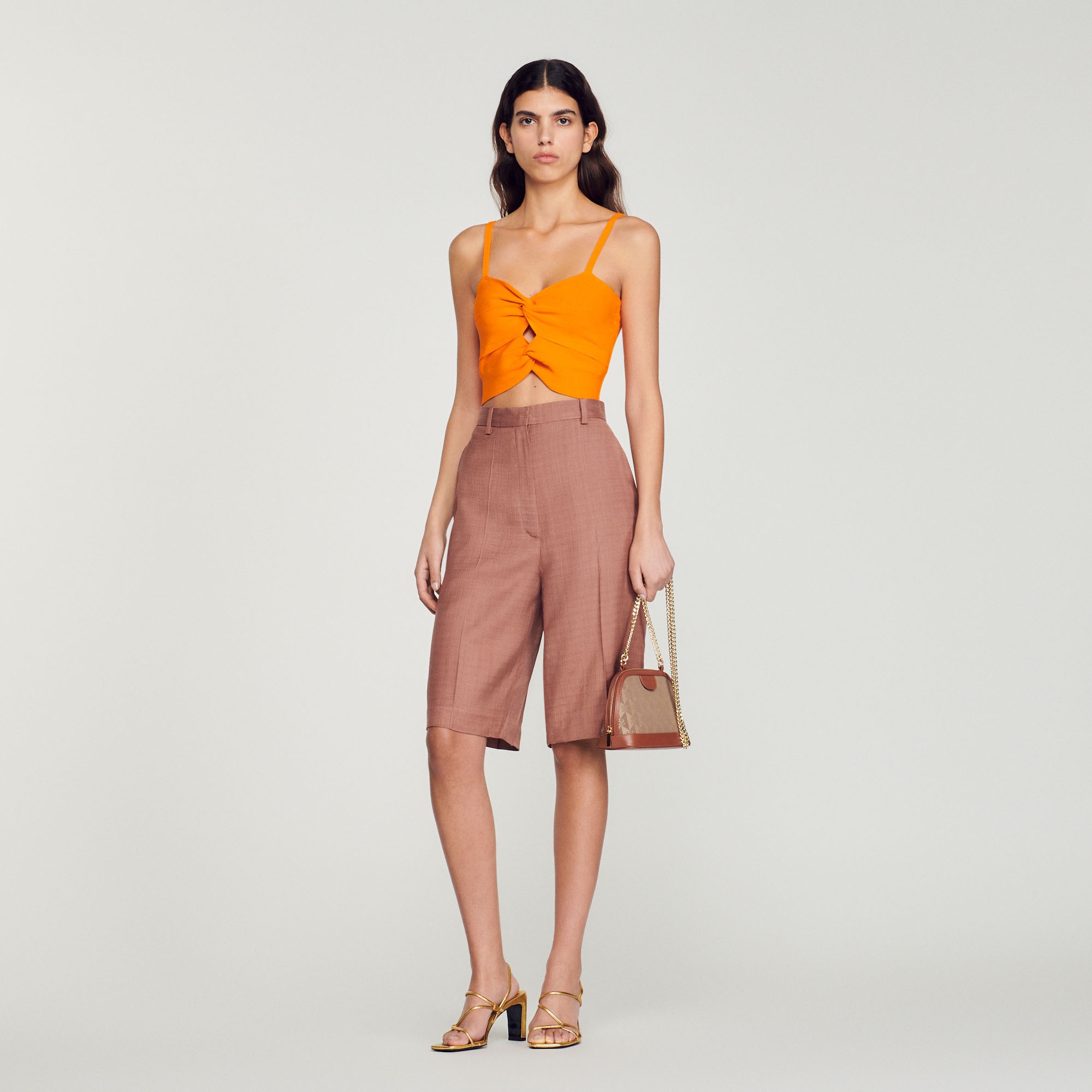 Tied crop top - 2
