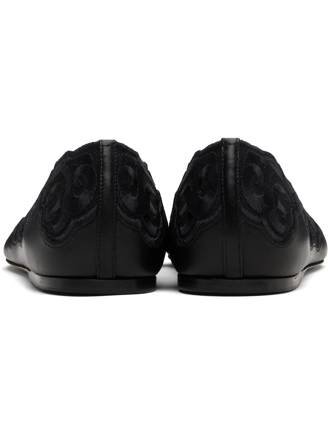 Black Ziva Ballerina Flats - 2