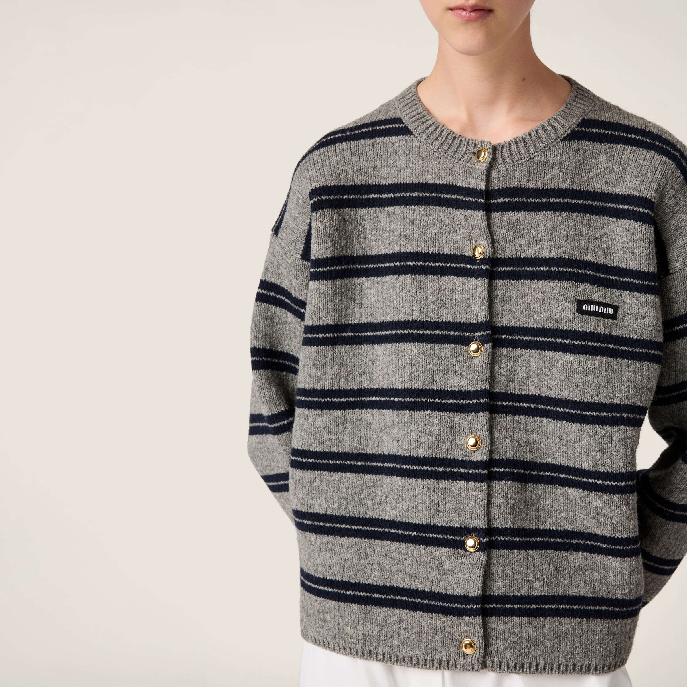 Shetland knit cardigan - 5