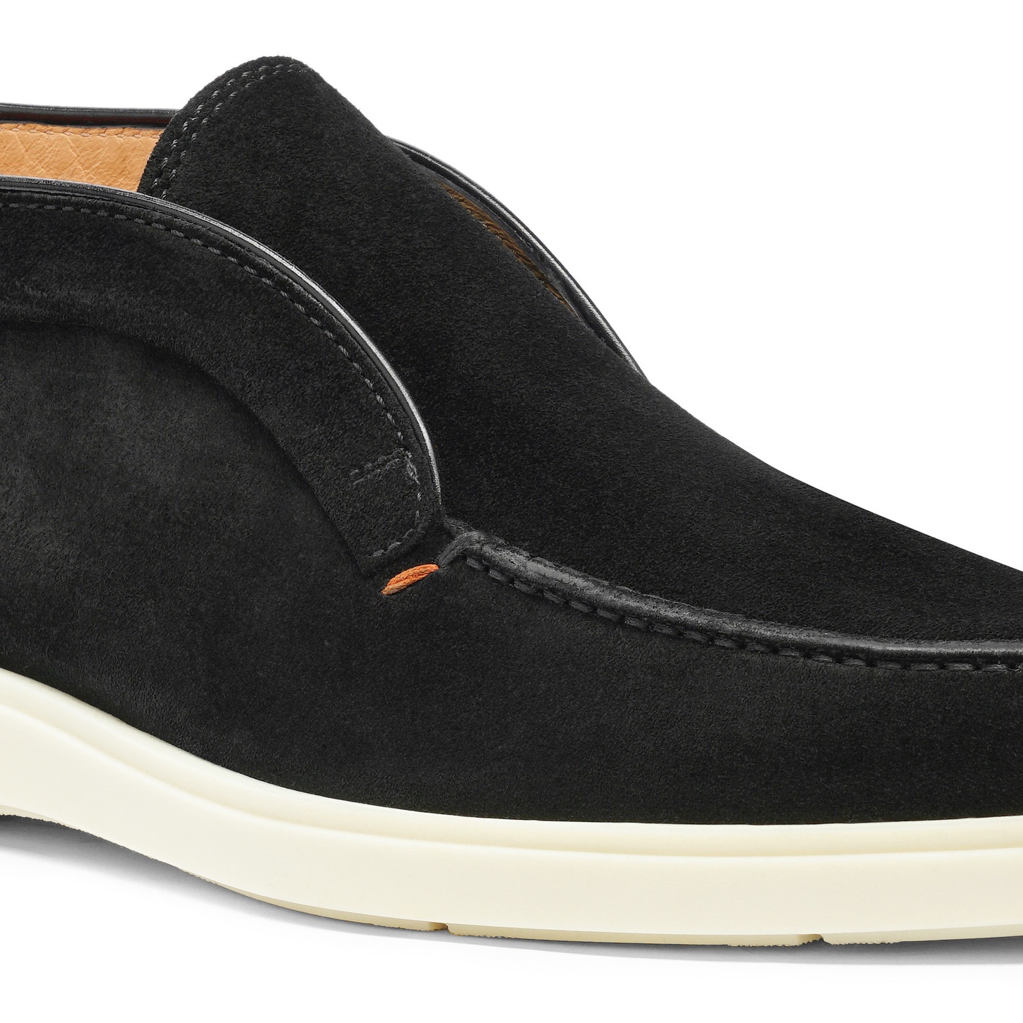 Men's black suede desert boot - 6