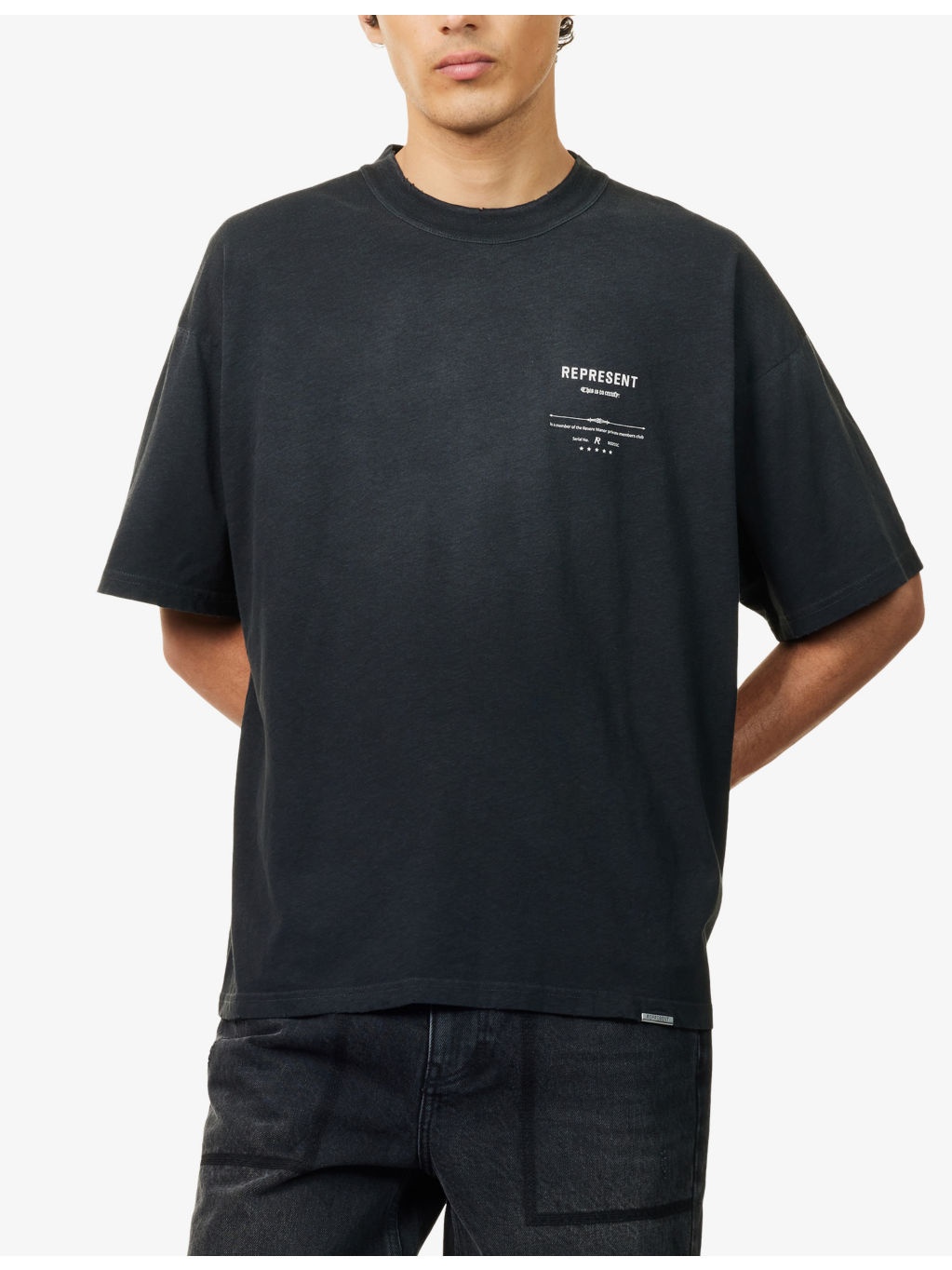 Revere Manor Graphic-Print Cotton-Blend T-Shirt - 3