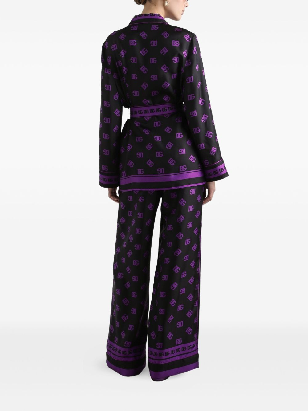 silk trousers - 3