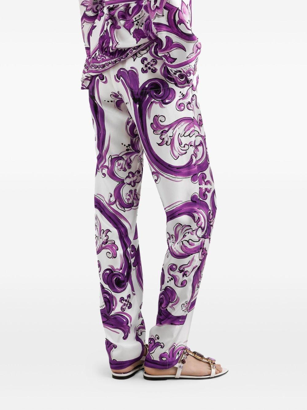silk trousers - 5