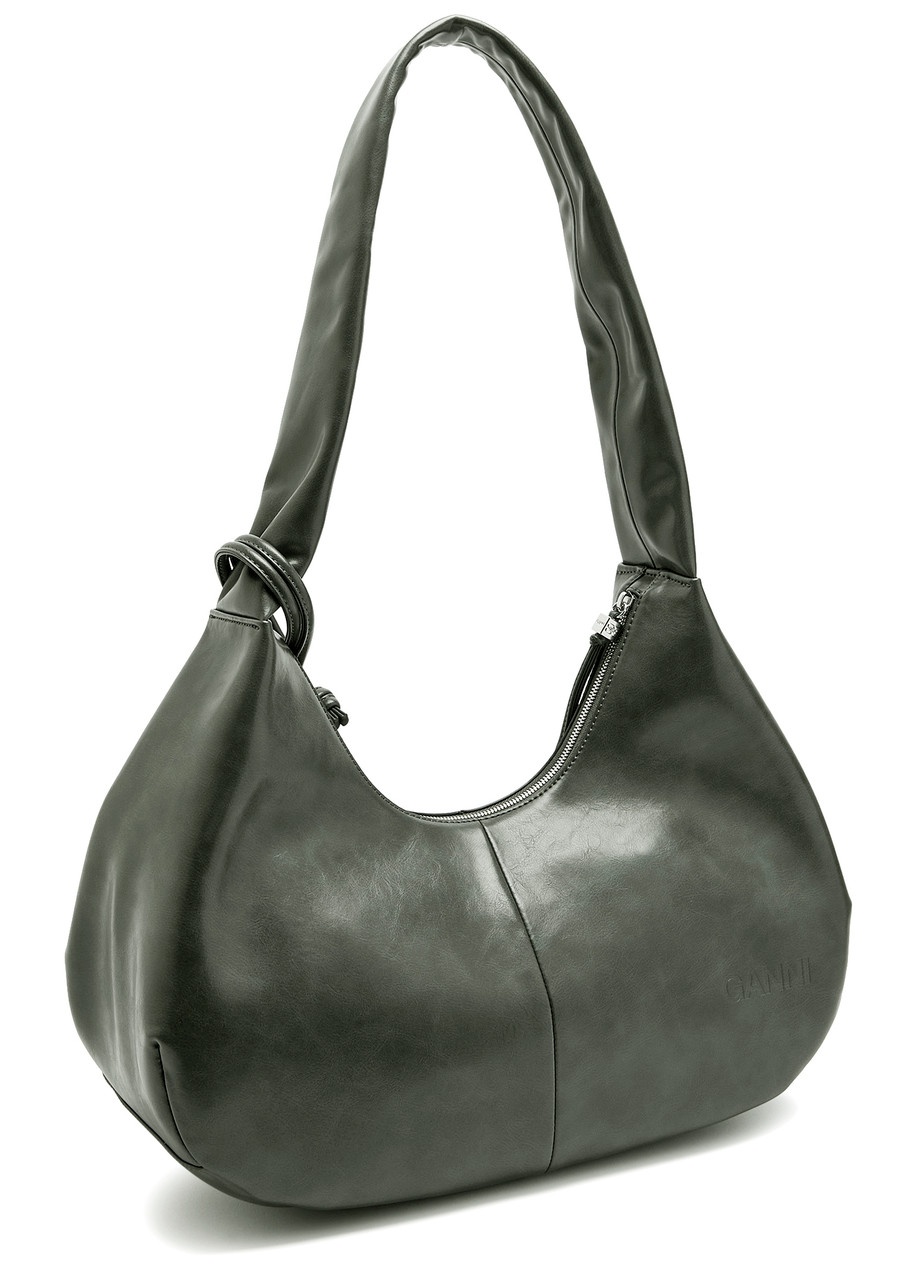Ganni Bou Medium Leather Hobo bag - 2