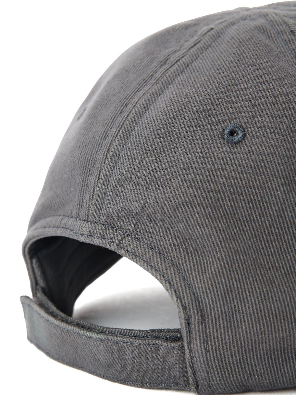 distressed logo baseball cap - 2
