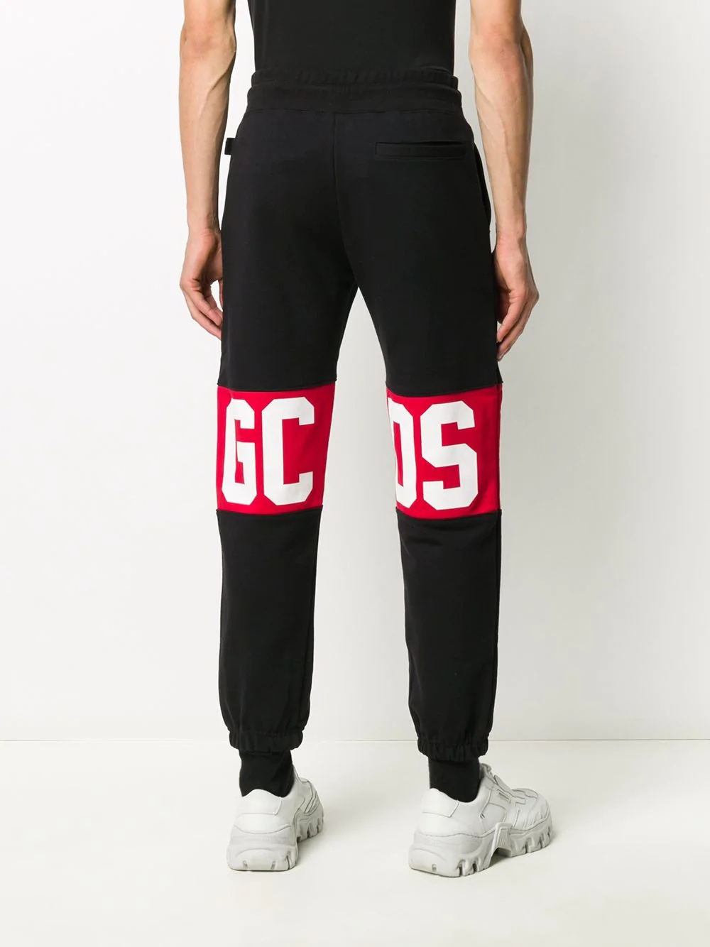 logo print track pants - 4