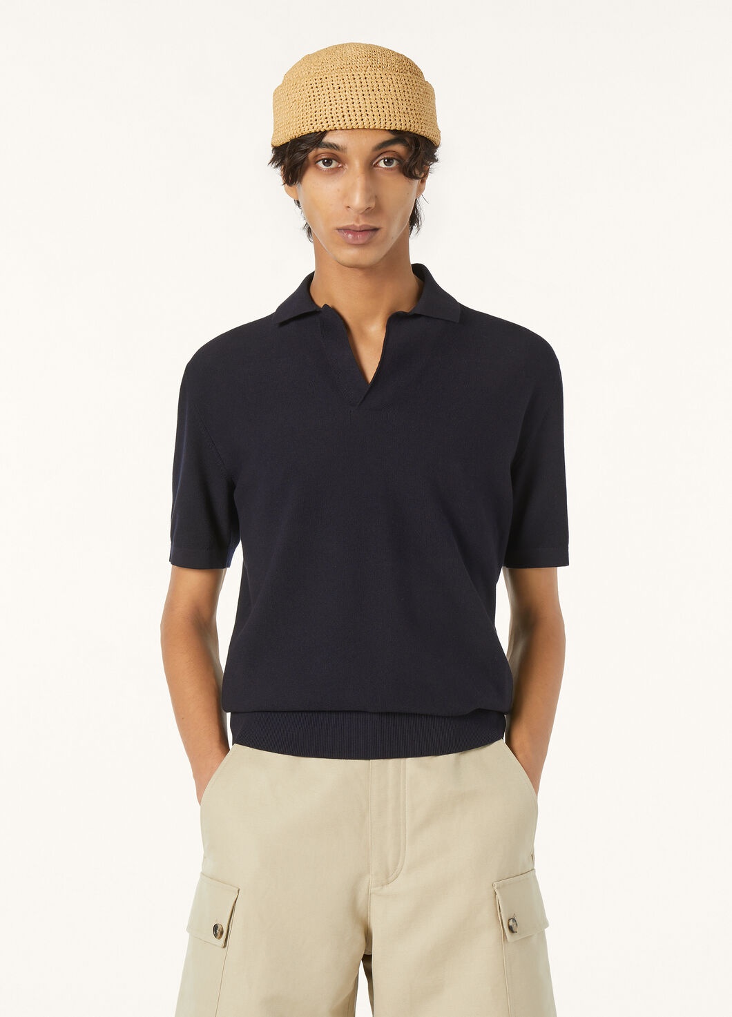 Buttonless Polo Shirt - 4