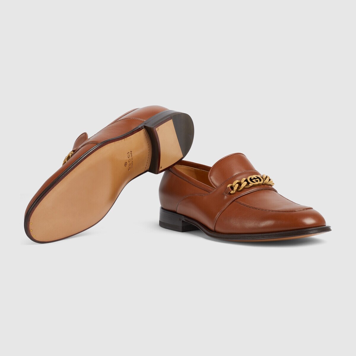 Men's loafer with Interlocking G - 5