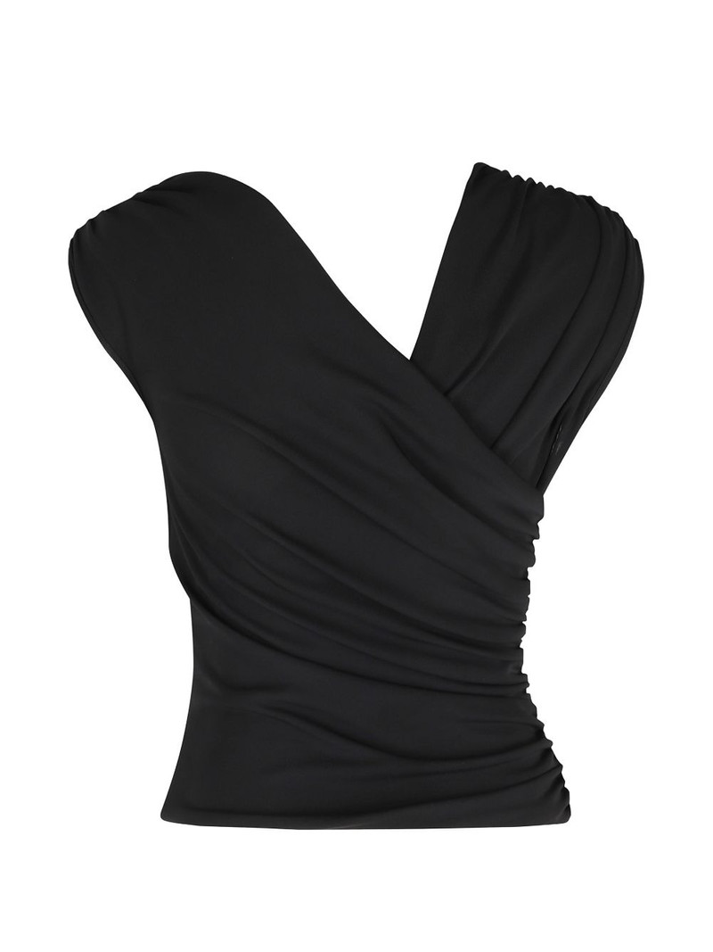 THE ANDAMANE ruched blouse outlook