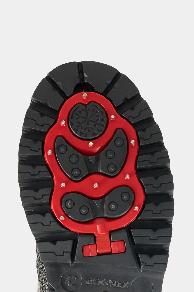 Helsinki X Bond 007 High boots with spikes in Black 7