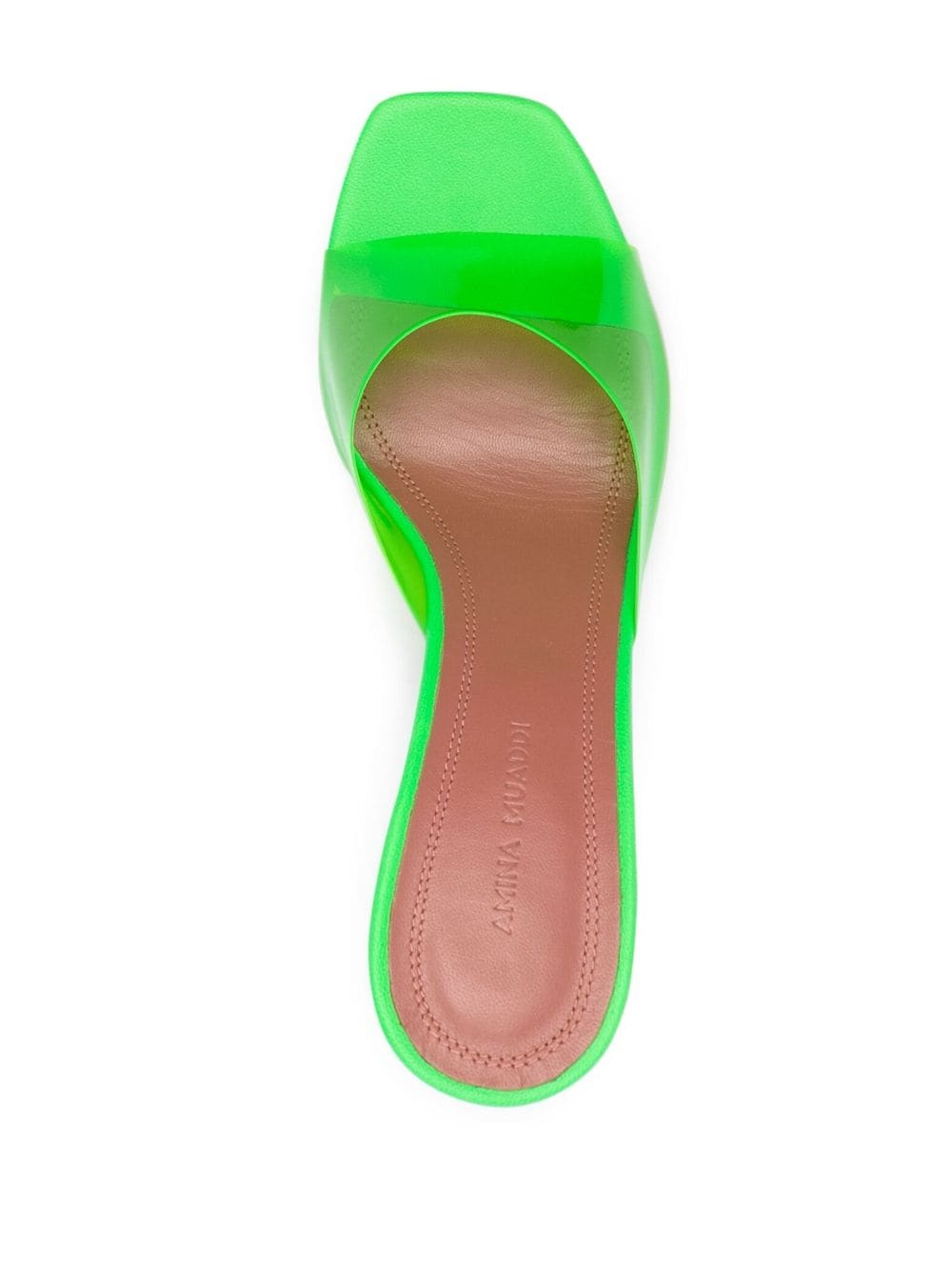 Lupita translucent 110mm mules - 4