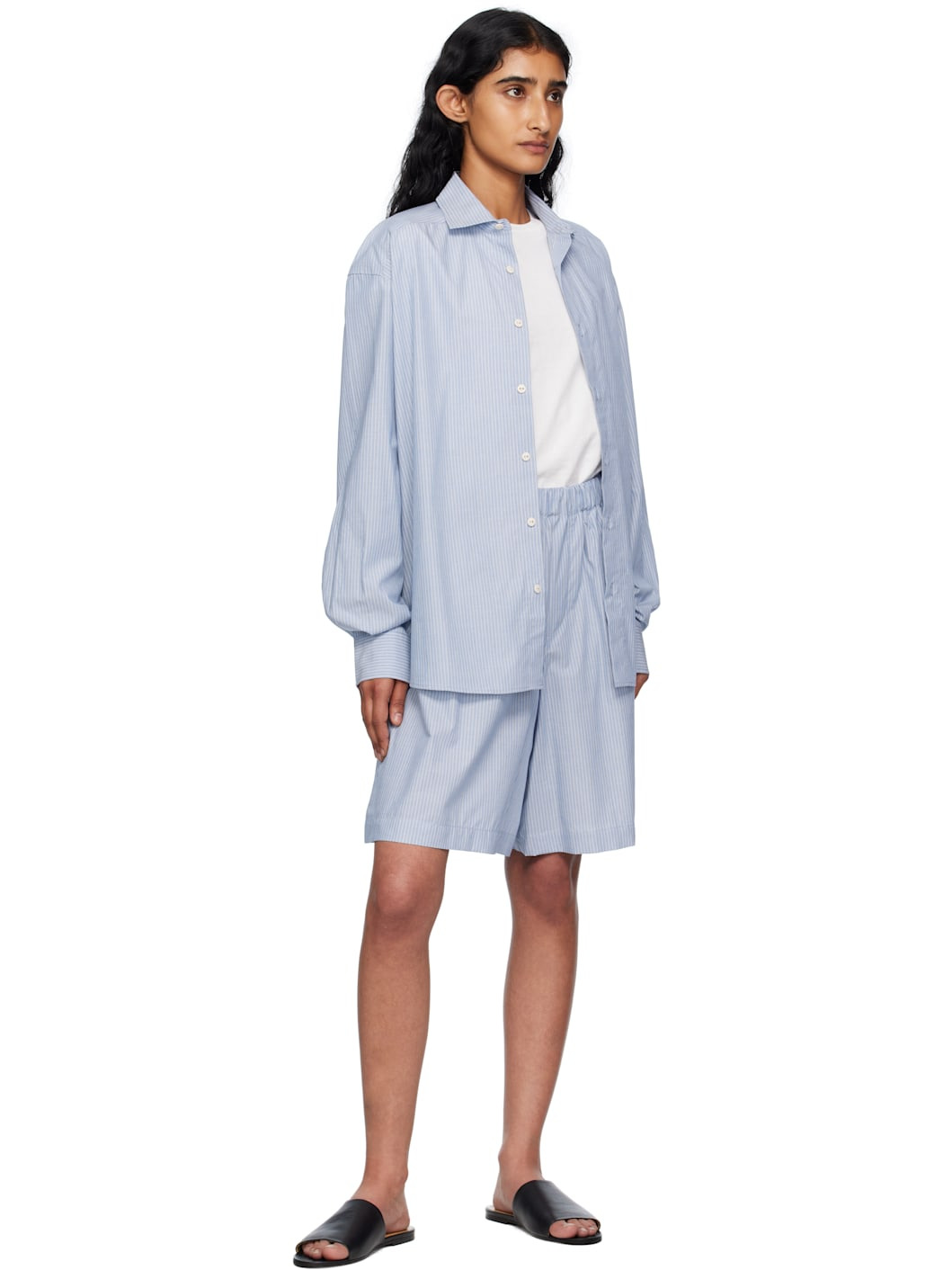 Blue Claude Shorts - 4