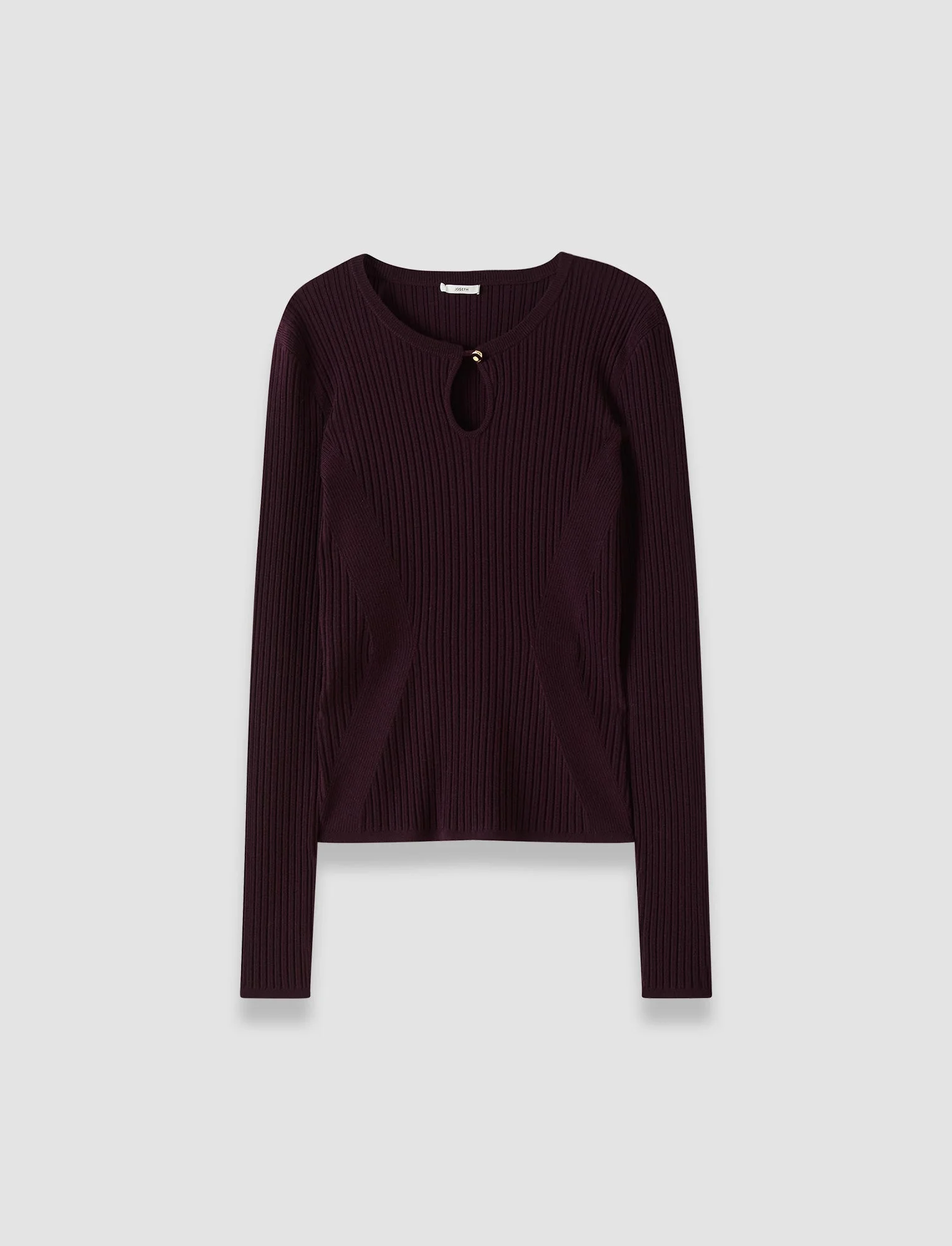 Luz Merino Wool Rib Top - 1