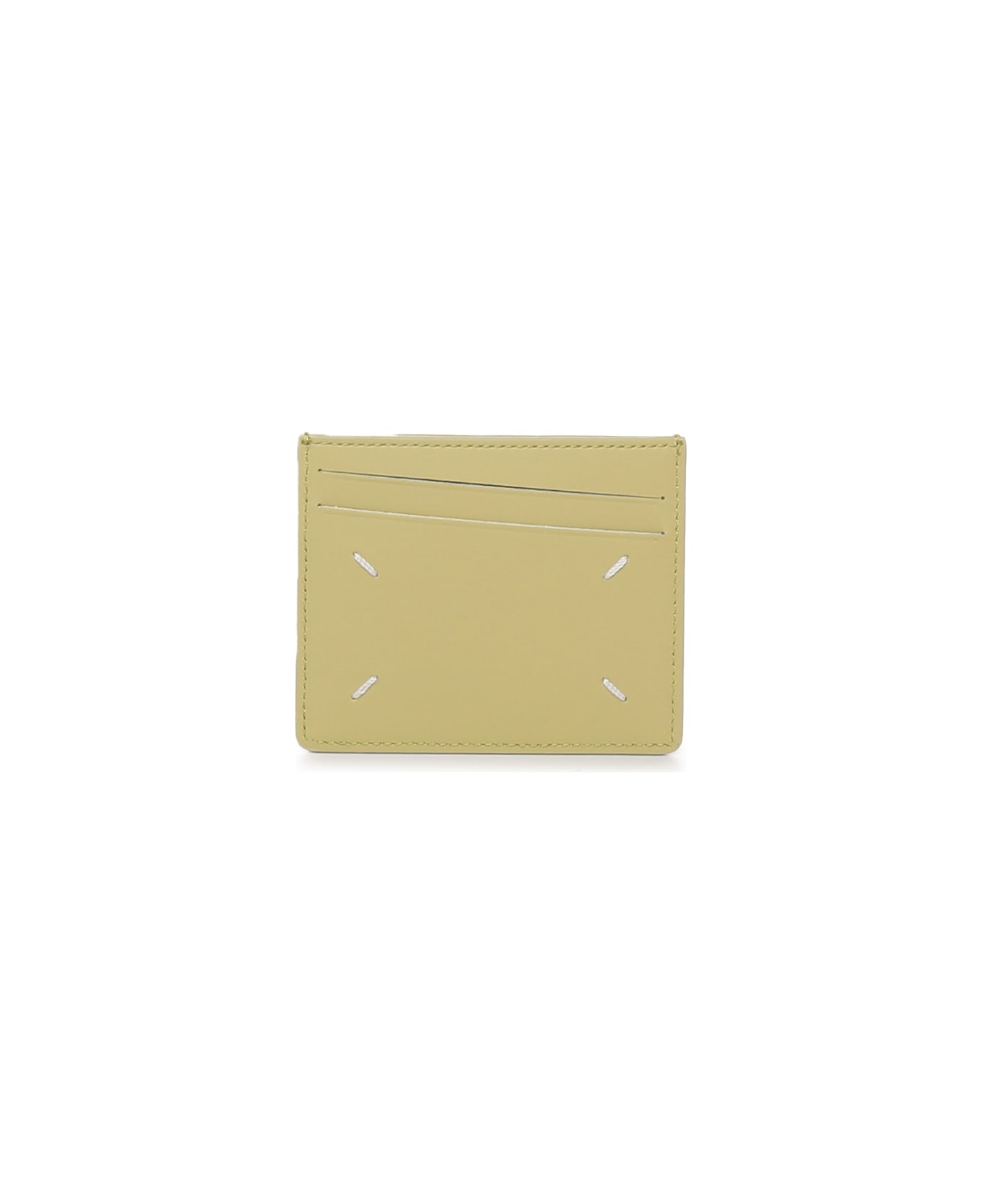 Lime Leather Cardholder - 1