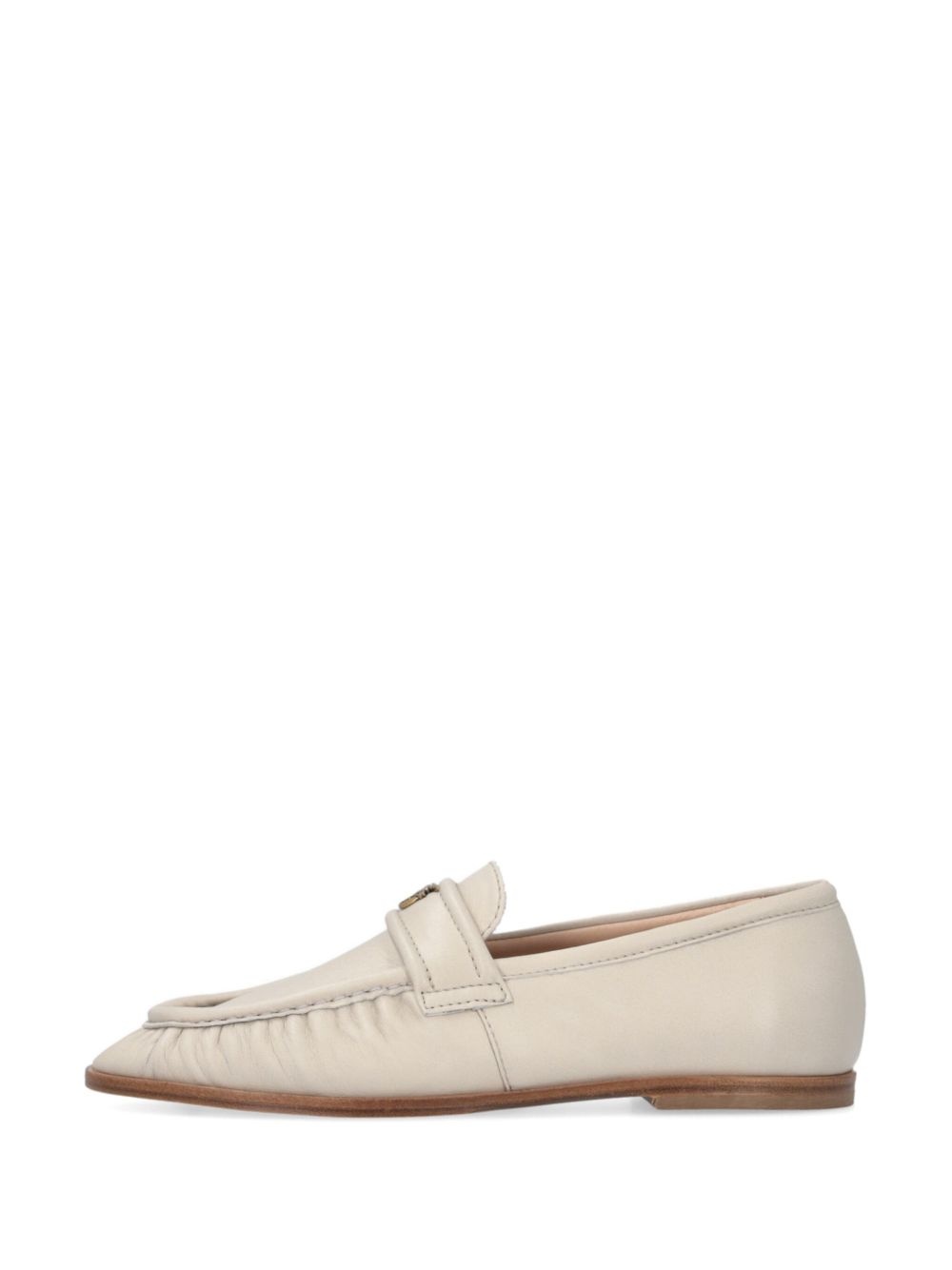 logo-plaque loafers - 5