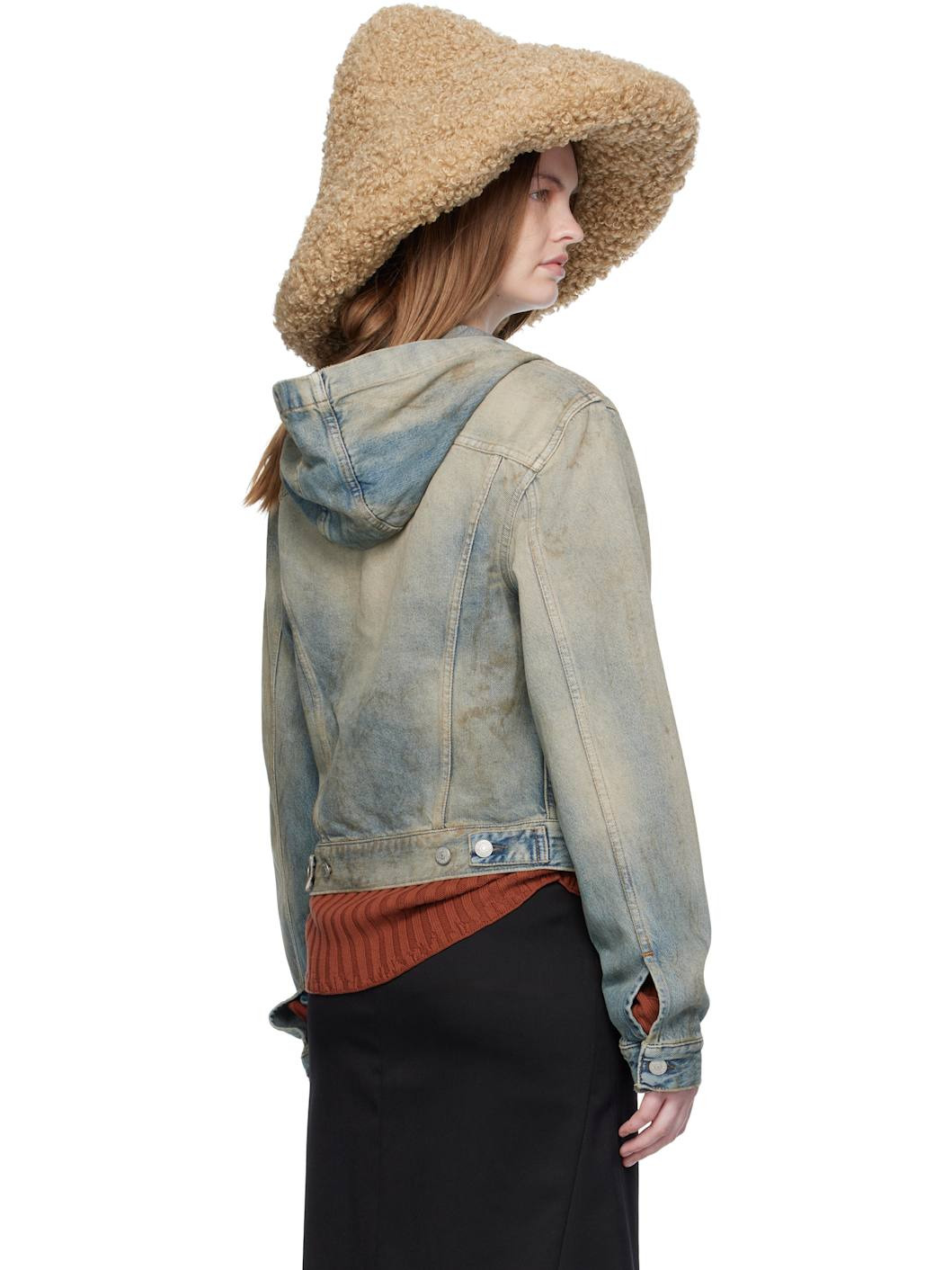 Beige Faux-Fur Hat - 3