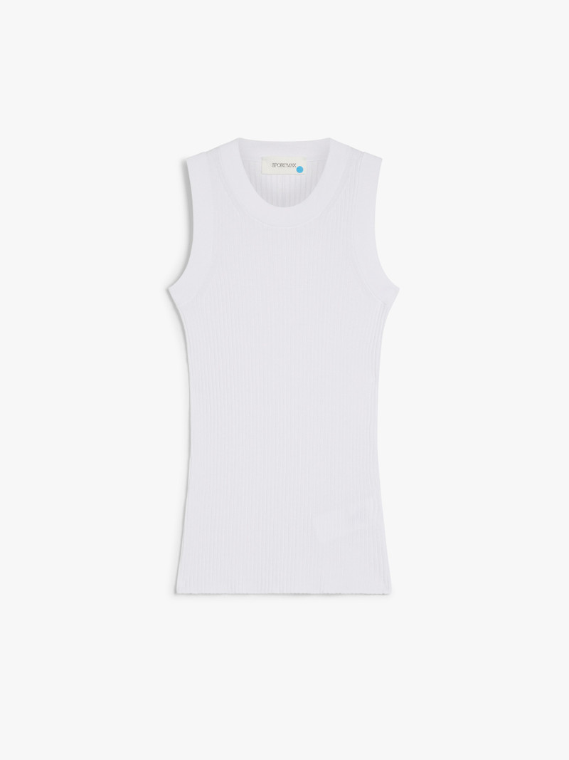 TIONE Ribbed cotton tank top - 1
