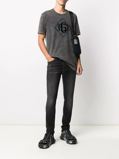 AMIRI distressed skinny jeans  outlook