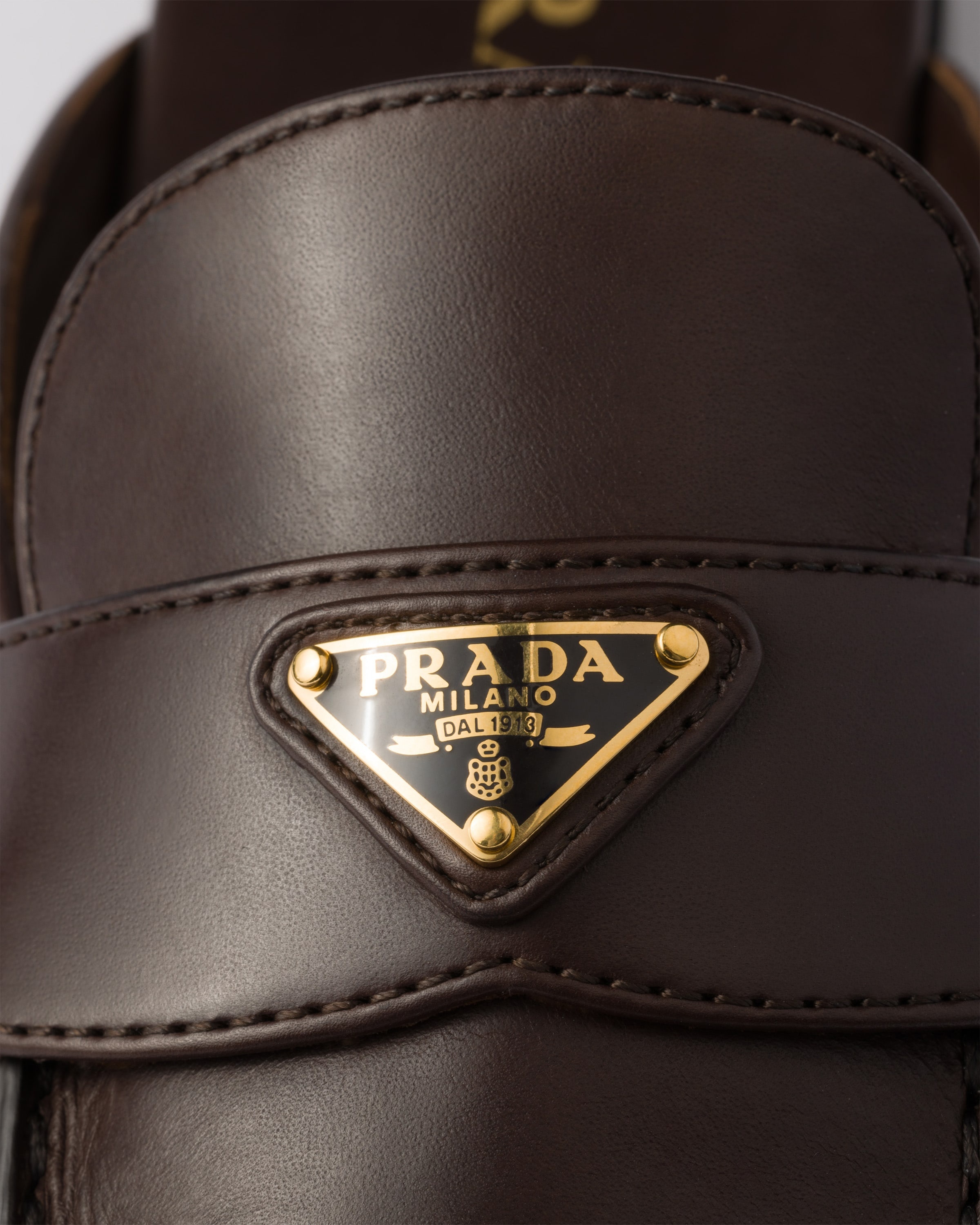 Leather slippers - 5