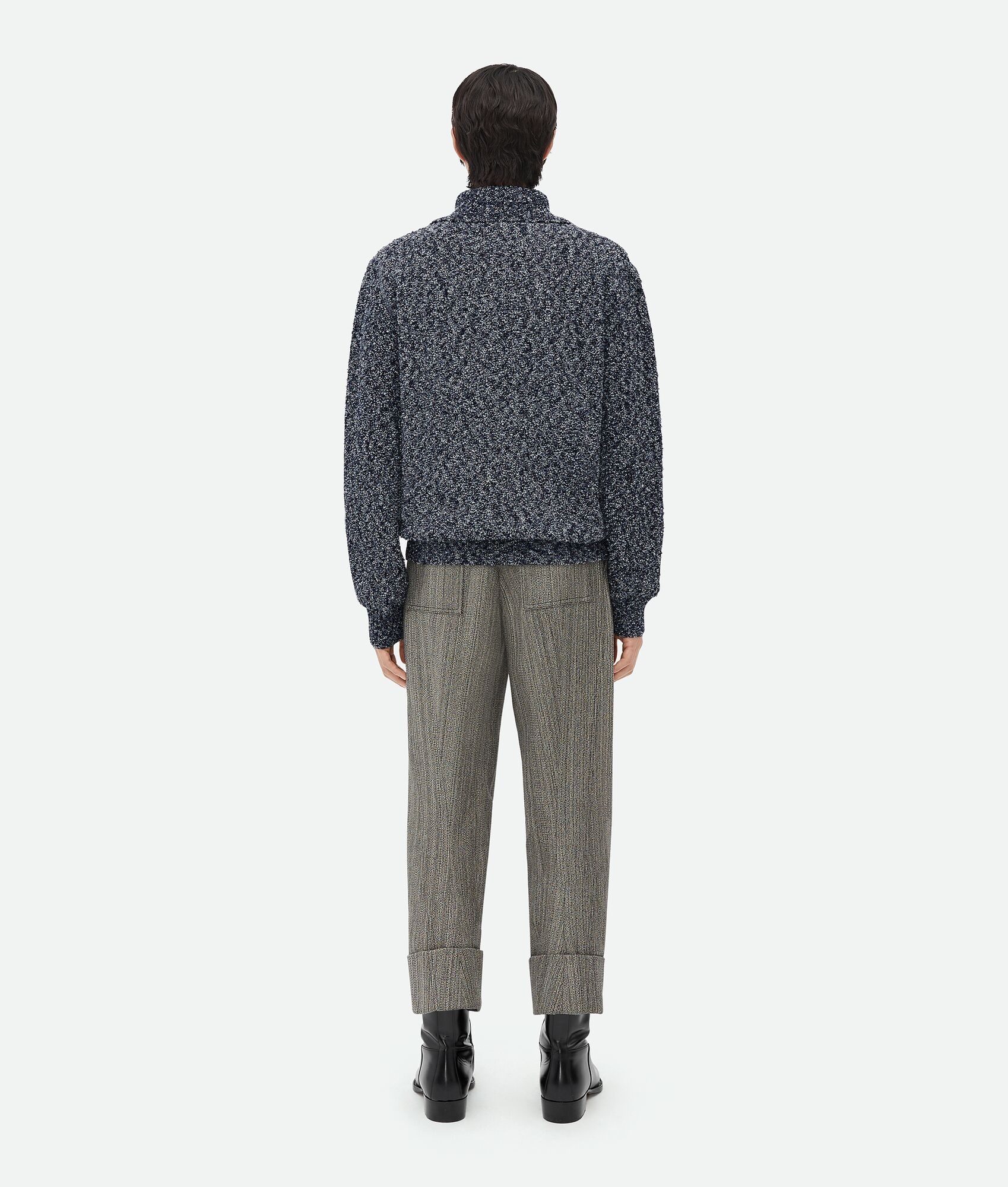 Textured Cotton Jumper - 3