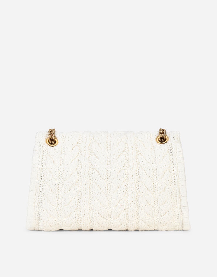 Large knit Devotion shoulder bag - 3