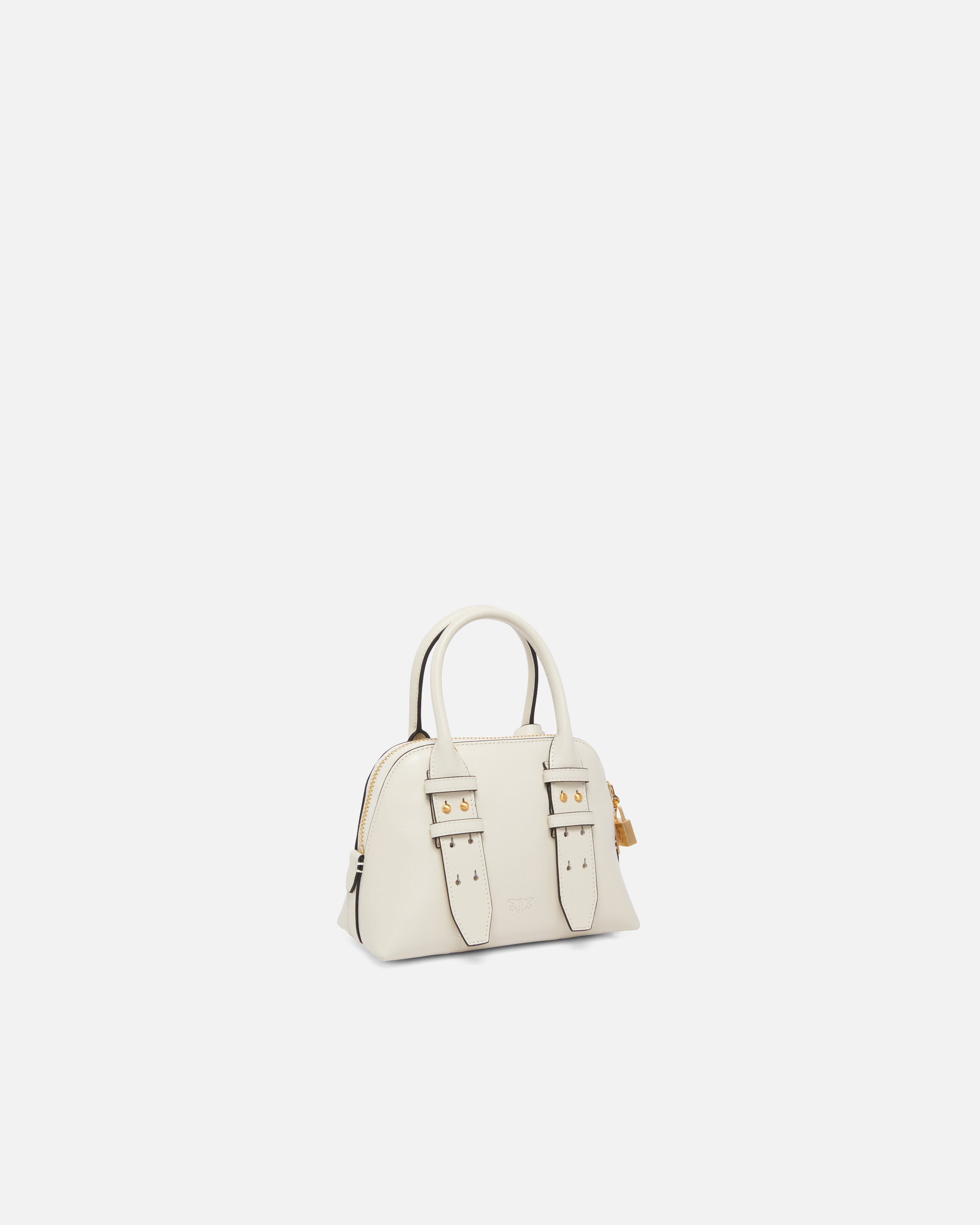 LEATHER MINI ESCAPE BAG BOWLING BAG - 2