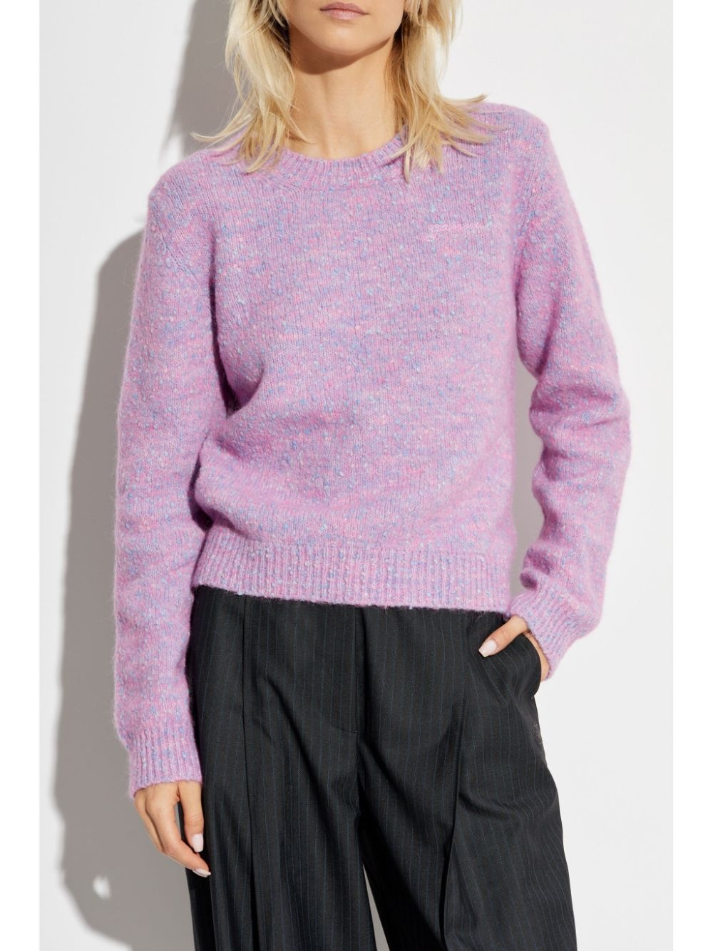 mélange effect jumper - 3