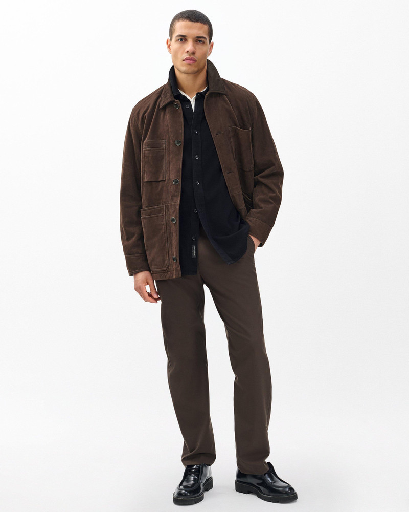 rag & bone Graham Suede Chore Jacket outlook