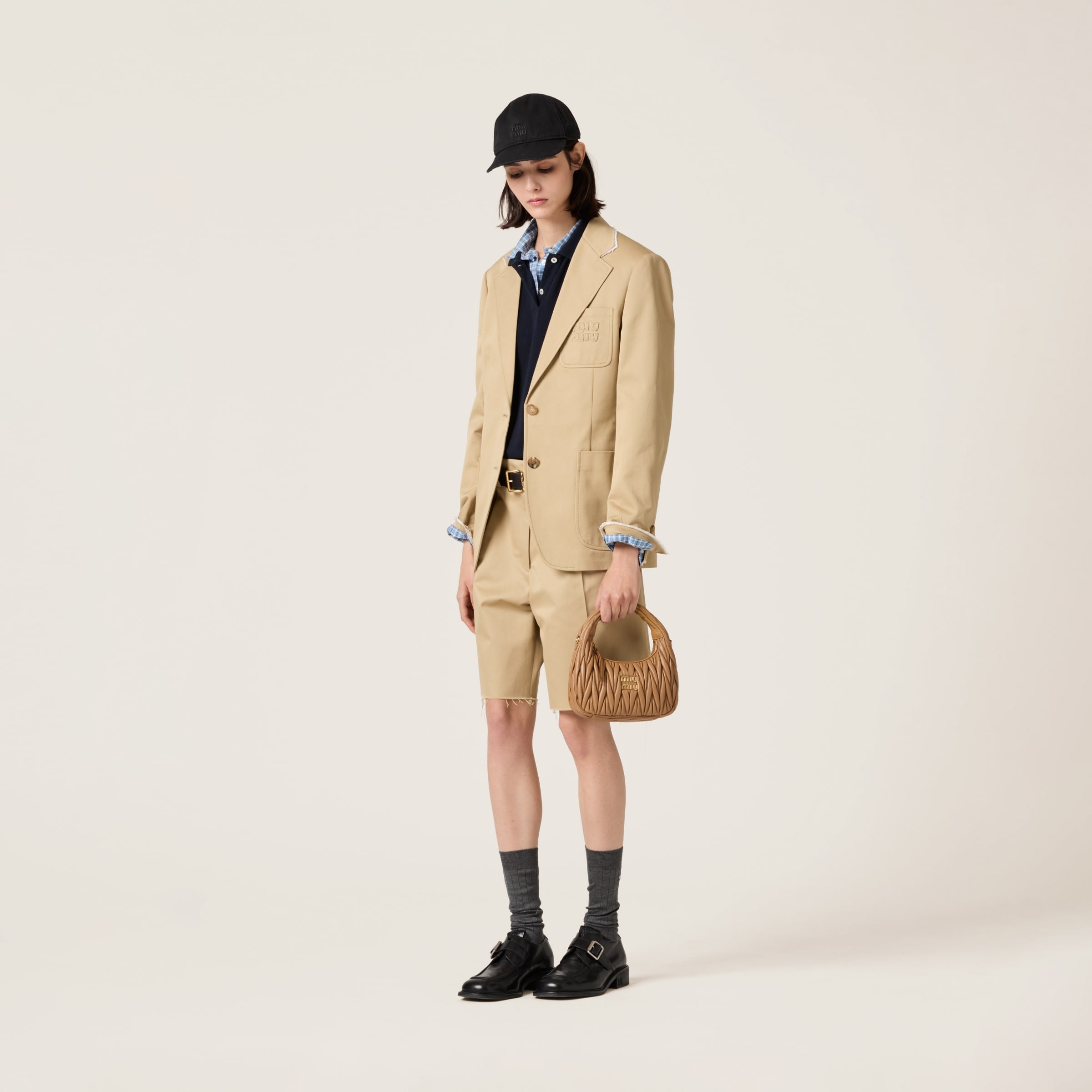 Wander matelassé nappa leather hobo bag - 2
