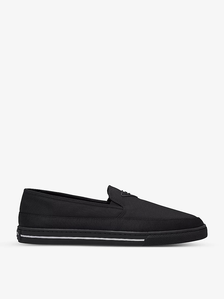 Re-Nylon recycled-nylon slip-on low-top trainers - 1