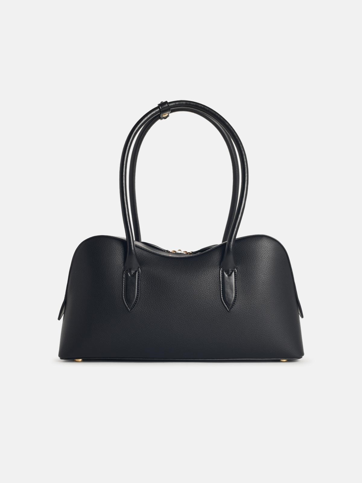 'RYDER' MEDIUM BAG IN BLACK VEGAN LEATHER - 3