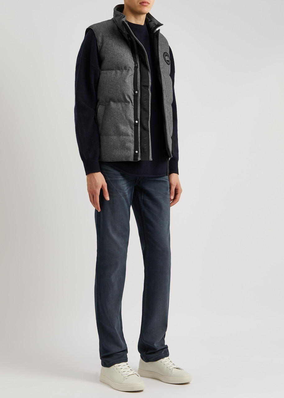 Garson quilted wool-blend gilet - 4