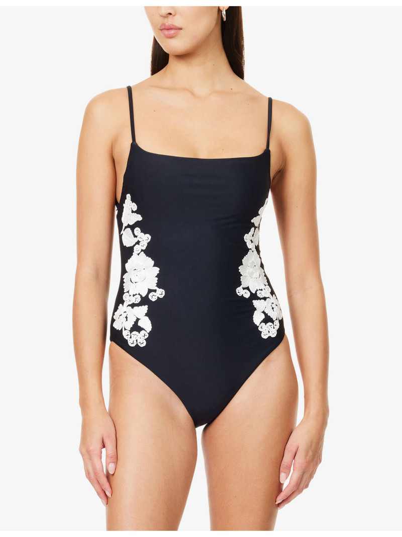 SIMKHAI Juniper Scoop-Neck Swimsuit outlook