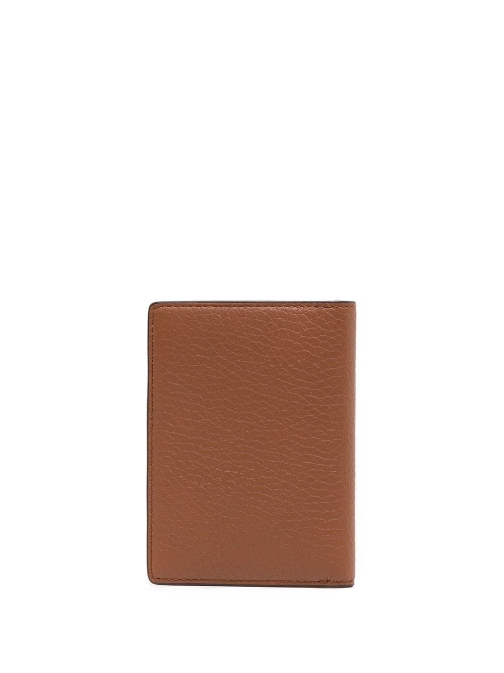 logo-embossed bifold cardholder - 2