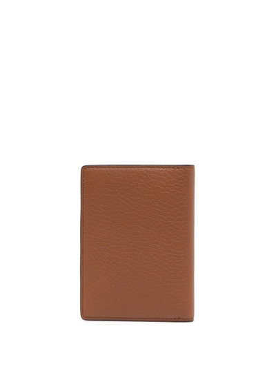 Mulberry logo-embossed bifold cardholder outlook