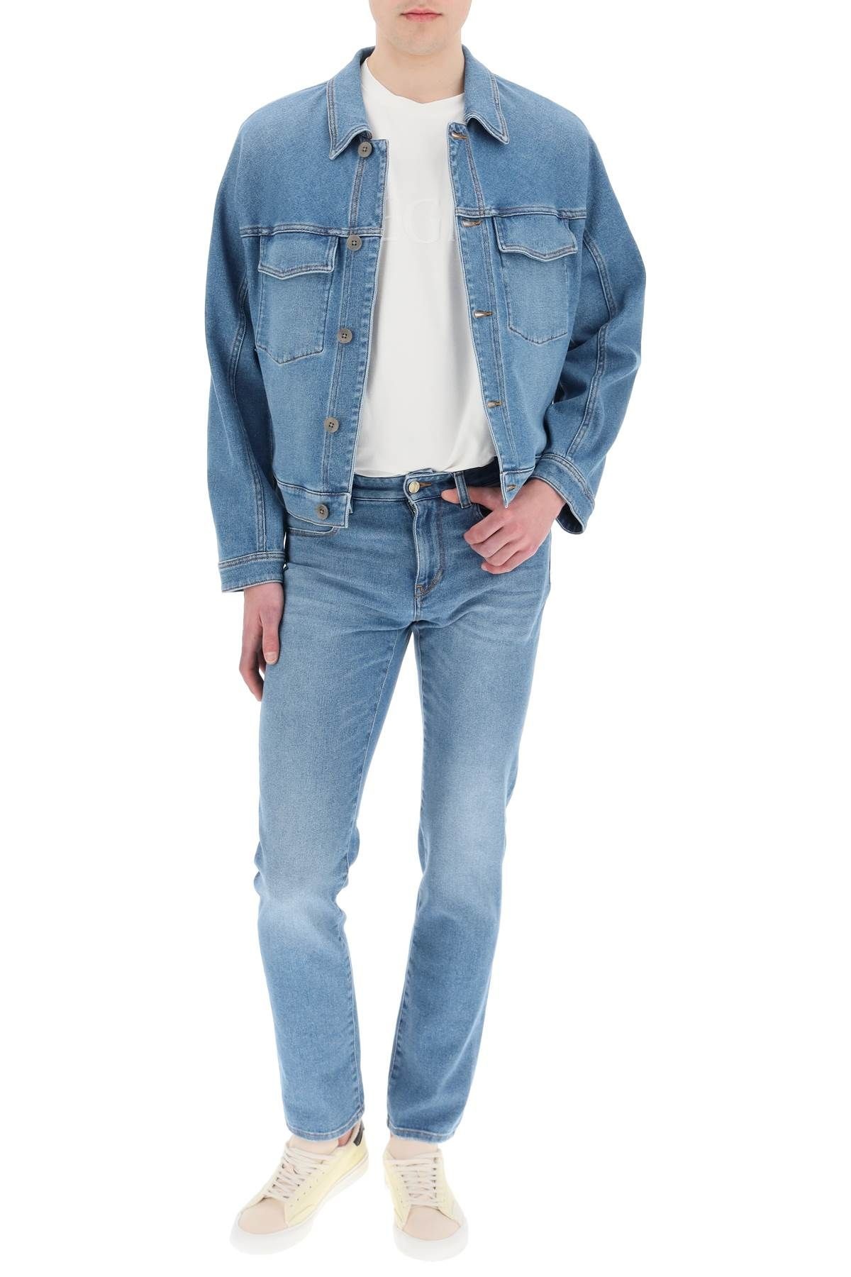 STRETCH DENIM JACKET - 2