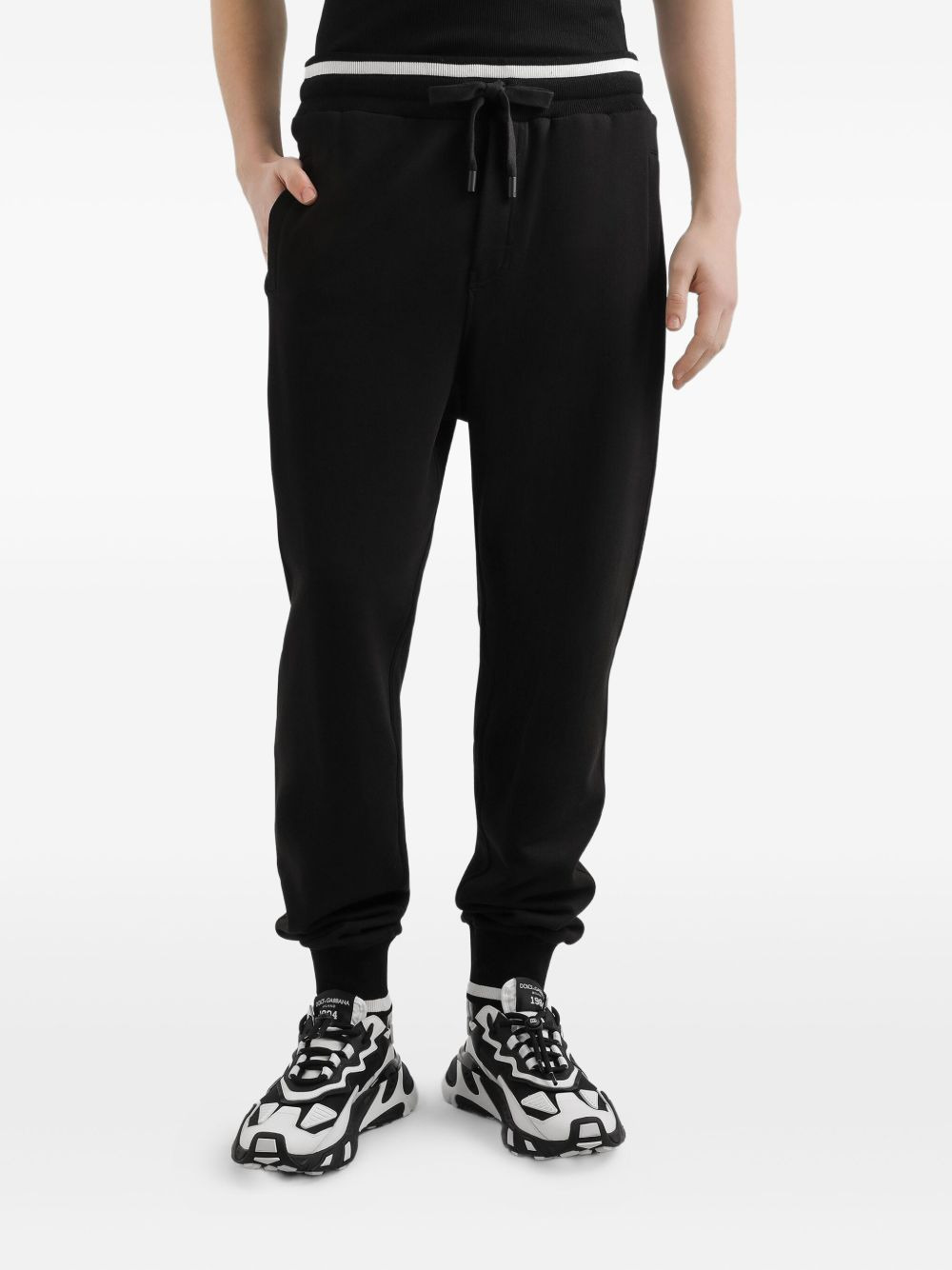 drawstring track pants - 4
