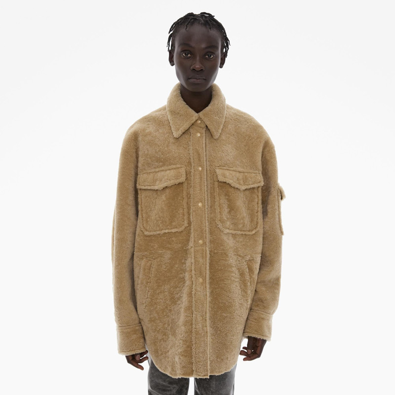 SHEARLING SHIRT JACKET 3