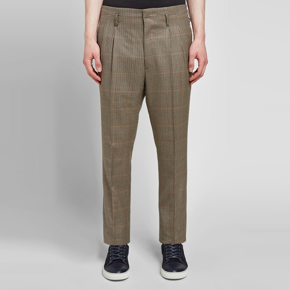 Lanvin Gun Check Slim Trouser - 4