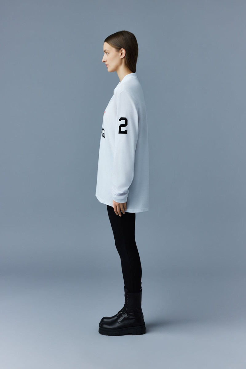 BRETT Long-sleeve pique polo 3