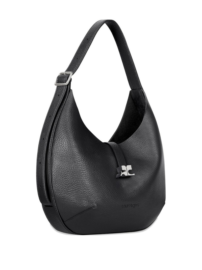 logo-buckle shoulder bag 8