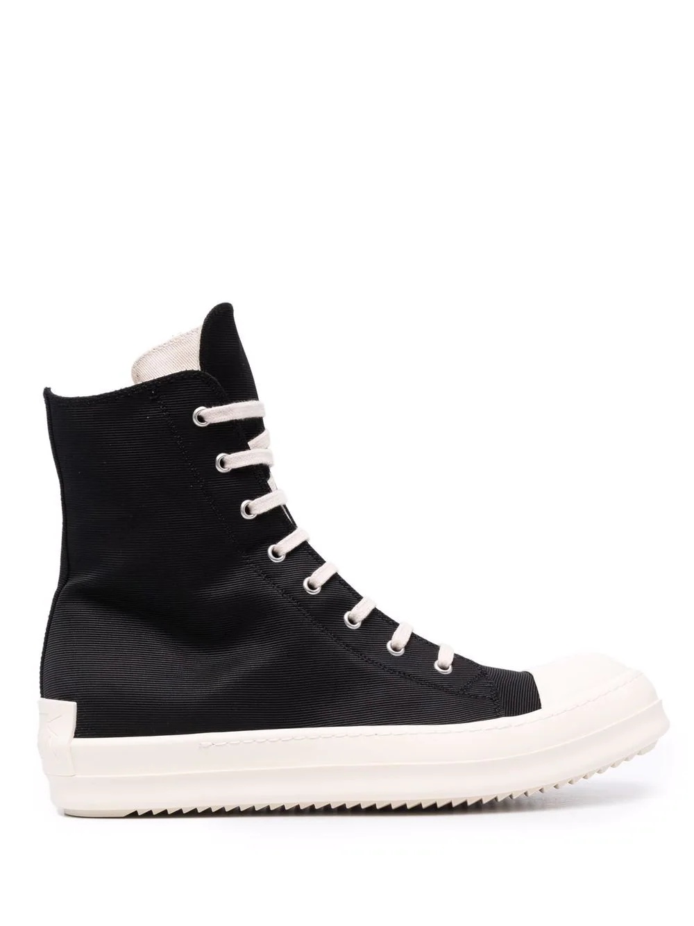 high-top canvas sneakers - 1