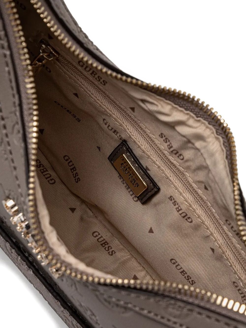 Zarela logo-debossed shoulder bag - 5