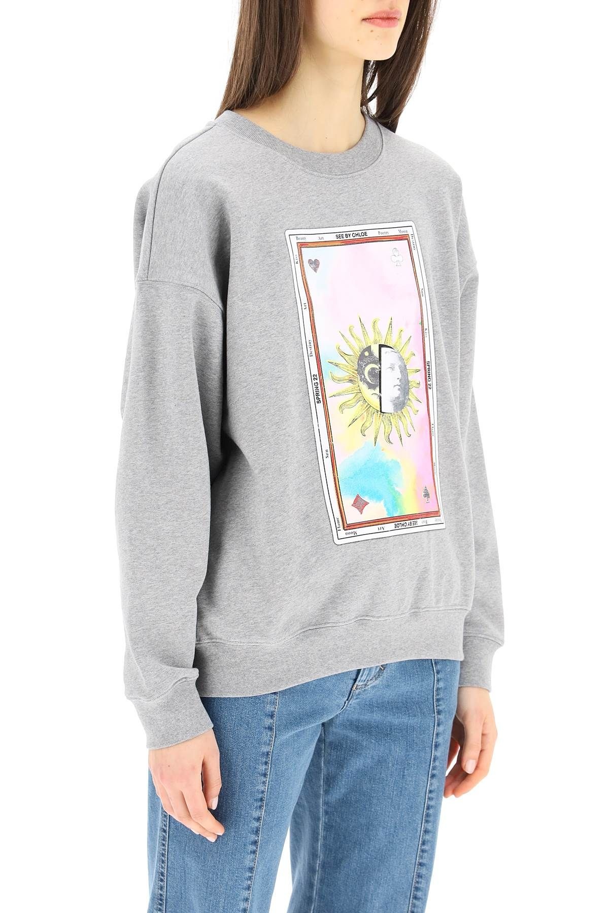 TAROT PRINT SWEATSHIRT - 3