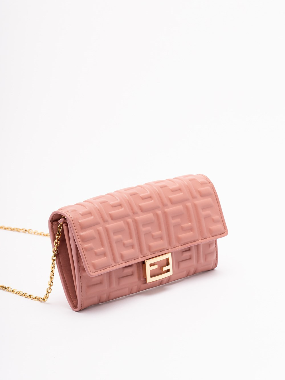 `Baguette` Continental Wallet With Chain - 3