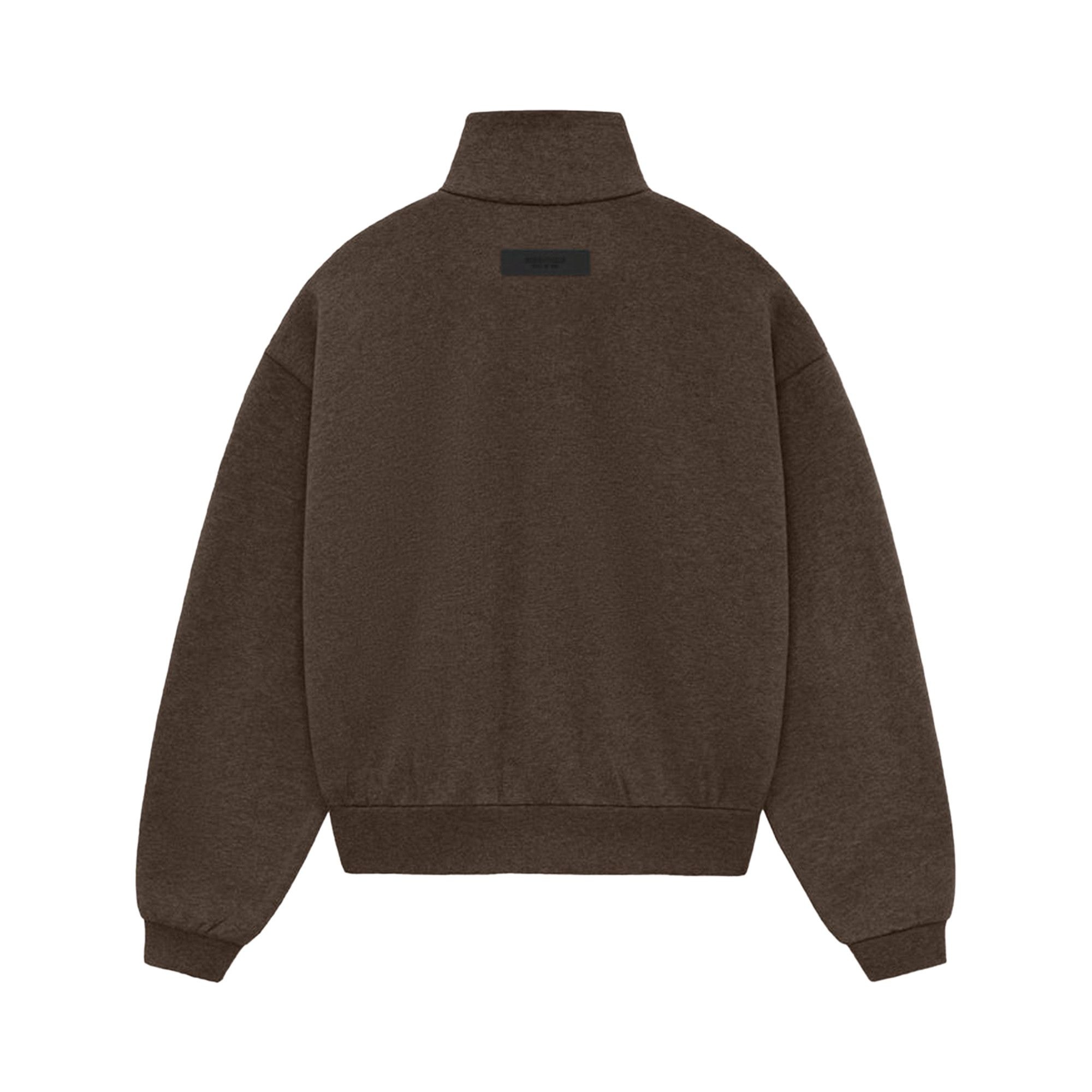Fear of God Essentials Zip Up Jacket 'Heather Wood' - 2